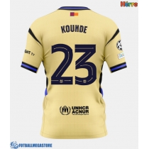 Fotballdrakt Herre Barcelona Jules Kounde #23 Bortedrakt 2025-26 Kortermet